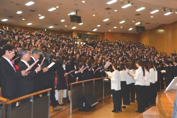 岐阜協立大学スタート 2019年度 入学式を挙行しました