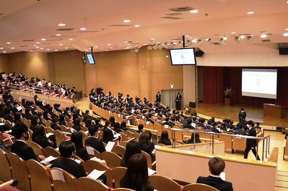 2021年度入学式を挙行しました
