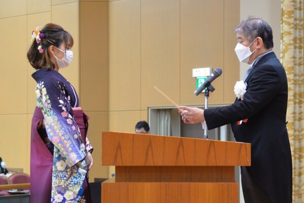 2021年度卒業証書・学位記授与を挙行しました